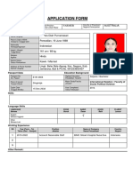 APPLICATION FORM Diah Purnamasari PDF