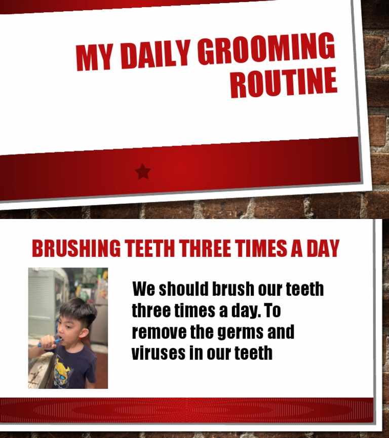 My Daily Grooming Routine PDF