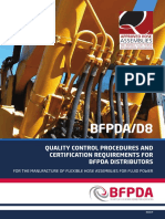 BFPDA D8-Issue-9 Hose manufacture requirements