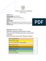 2ndform - Week 8 May - Worksheet Nº29