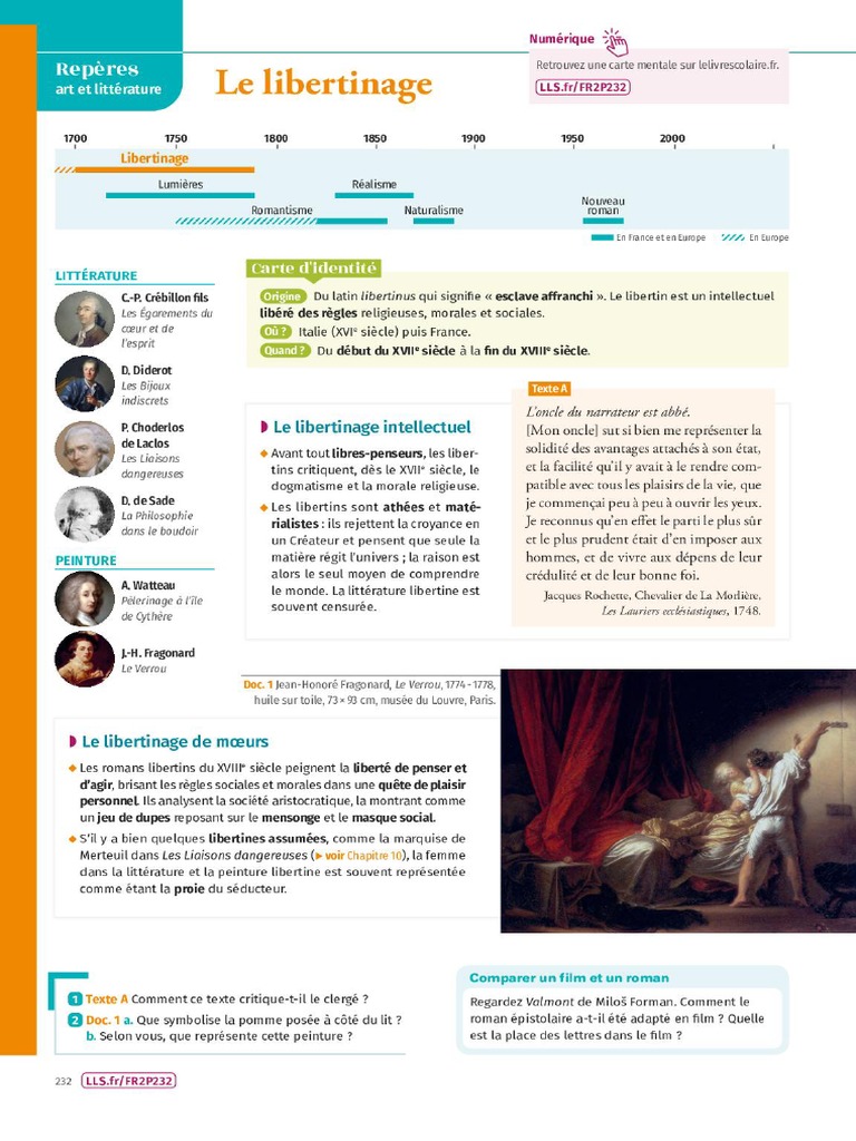 Mouvement LittérairesRoman PDF