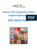 ks3 English Skills Pack