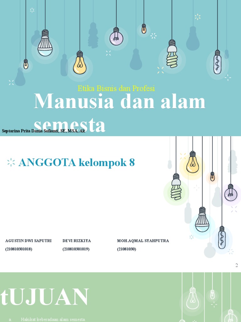 Hakikat Manusia dan Alam Semesta | PDF