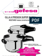 Manual Olla Magefesa Favorit