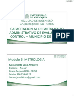 MEMORIAS Capacitacion Metrologia - PDF