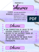 Coherence Techniques