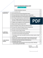 Checklist Kelengkapan Berkas FKTP Klinik Pratama
