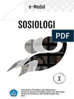 Kelas X - Sosiologi - KD 3.1