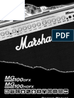 MG 100 MG 100: Owners Manual
