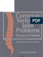 Common Vertebral Joint Problems (Gregory P. Grieve FCSP DipTP) PDF