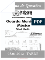 Guarda Municipal Msico PDF
