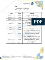 Rundown SLG Executive Sekolah