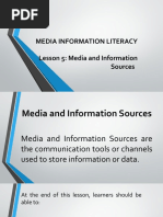 Media Information Literacy