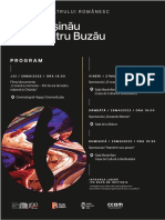 Afis A3 Program Chisinau Pentru Buzau