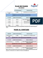 Plan de Pagos Diplomado 1