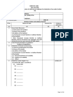 SSS - Employee - Investment - Declaration - Form12BB - FY 2022-23