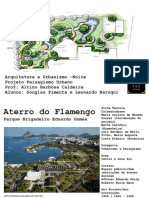 Arquitetura e Urbanismo -Noite Projeto Paisagismo Urbano