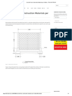 Concrete Fence Construction Materials Per 3-Meters - PHILCON PRICES