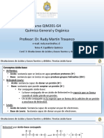 Conferencia-XII-Equilibrio Químico-Ácidos y Bases-I PDF