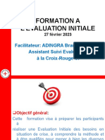 Formation Evaluation Initiale