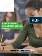 A toolkit for schools postvention of suicide