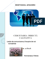 Cercetarea Directa