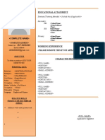 Resume Template