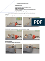 Paraplegic Bed Strengthening Exercises