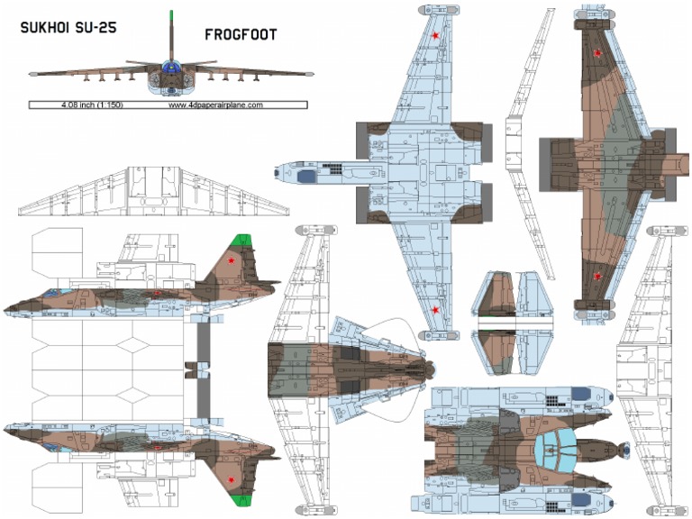 Sukhoi Su 25 | PDF