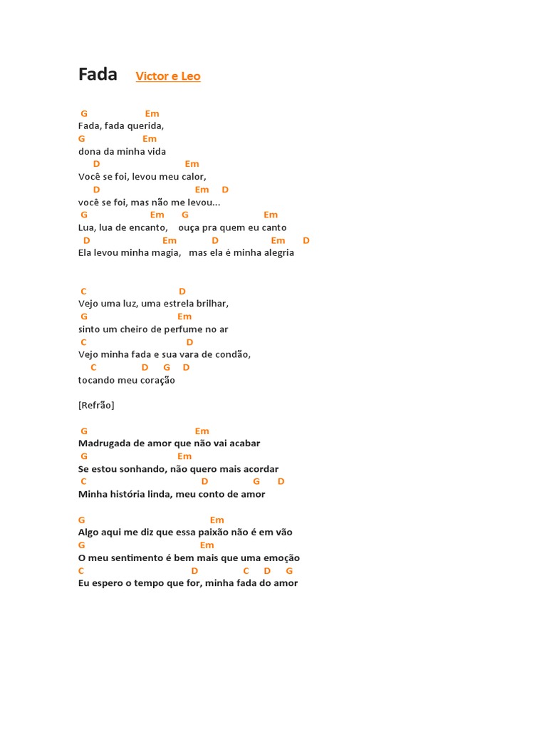 FADA - Victor e Léo | PDF