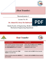 M1101-Lec. 08 - Heat Transfer PDF