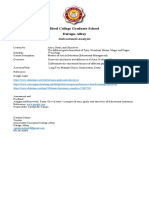 Bicol College Graduate School Modular Report - Docx!
