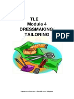 TLE G 7 - 8 - Module 4.dressmaking - Week 3 READ AND INTERPRET PRODUCT DESIGN