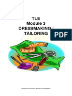 TLE G 7 - 8 - Module 3.dressmaking Week 2 3 CARRY OUT MEASUREMENTS AND CALCULATION