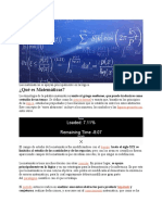 Las Matemáticas Se Apoyan Principalmente en La Lógica