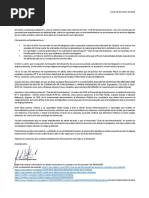  Carta de empresario investigado por ventas sobrevaloradas a Essalud que pide retirar reportaje que lo menciona