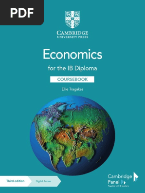 人文 IB Economics Coursebook + PDF (Tragakes) IB Diploma Economics Coursebook | PDF
