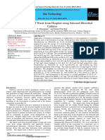 Recycling of Hospital Waste PDF