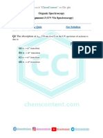 UV-Visible Assignment - ChemContent PDF