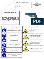 Es21-Pc11 Estándar de Seguridad Taladro