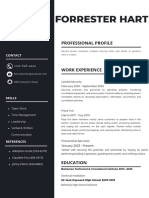 Resume Forrester Hart PDF
