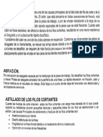 Afectaciones en Los Cortadores para Fresadora PDF