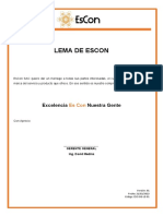 ESC-SIG-LE-01 Lema de Escon