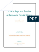 How To Begin and Survive A Commercial Gamebird Farm: "Those Who Want To Make Money Raising Gamebirds"