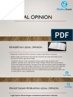 Legal Opinion (Materi 2)