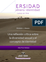 5.una Reflexión Crítica Sobre La Diversidad Sexual y El Concepto de Identidad PDF