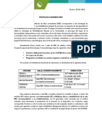 Protocolo Ingreso RBC PDF