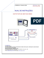 Manual do Detetor de Metais M900