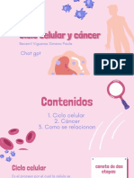 Ciclo Celular y Cáncer ChatGPT