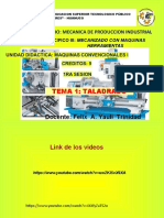 Tema 1: Taladrado: Docente: Felix A. Yauli Trinidad